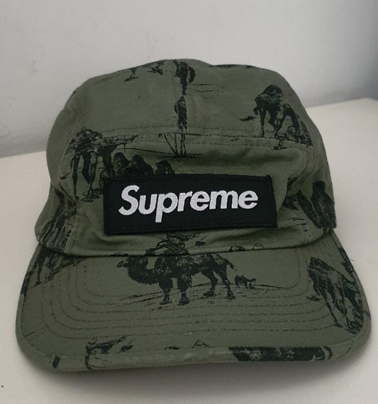 Gorra de campamento SS12 Supreme Camels vintage Muy rara