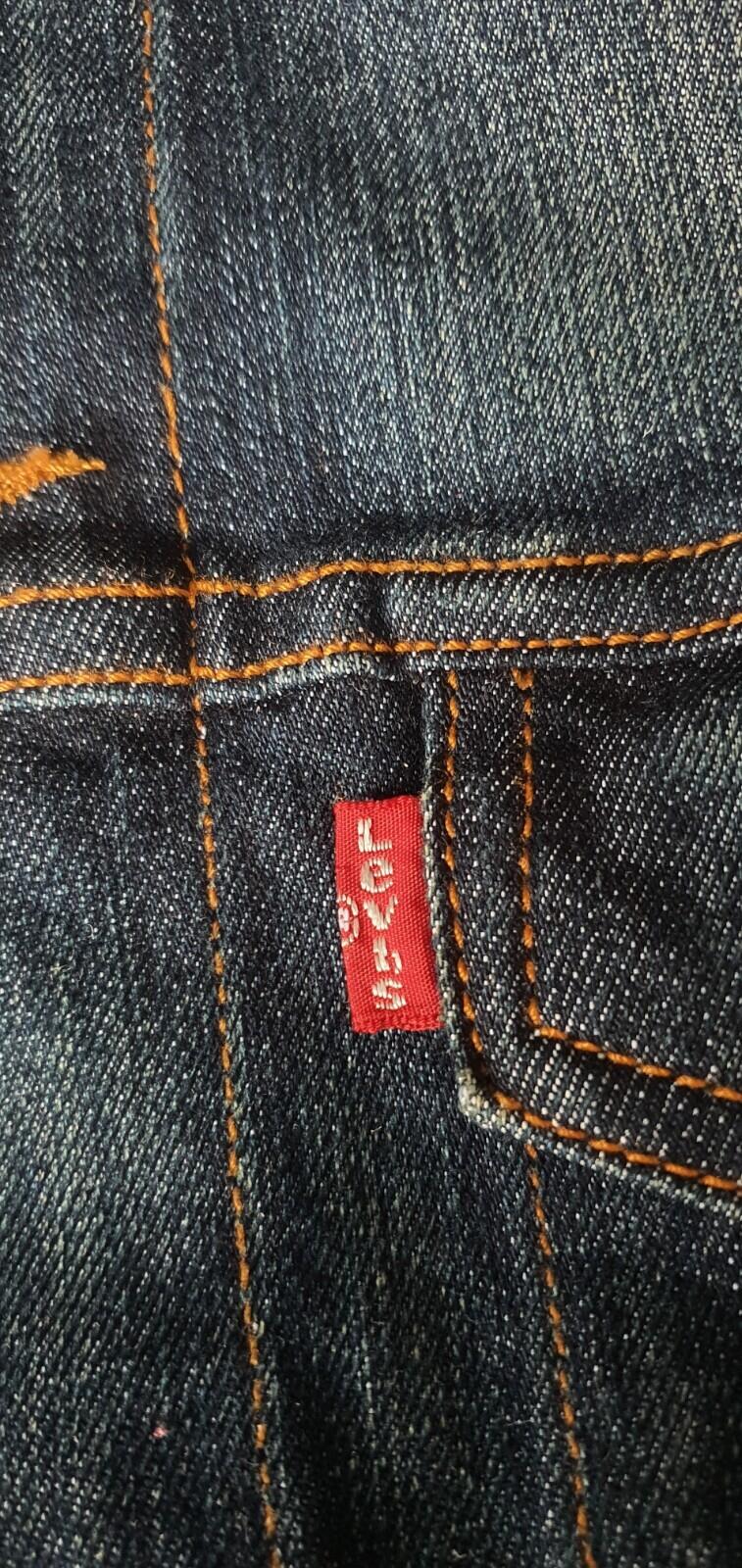 2012 Levi's x Nike SB Trucker Jacket Dri-FIT M medium Denim Blue Vintage Levis