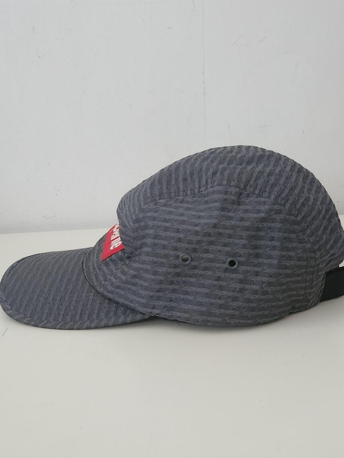 SS13 Supreme Repeater camp cap Grey hat vintage Very Rare 2013 Red Box Logo