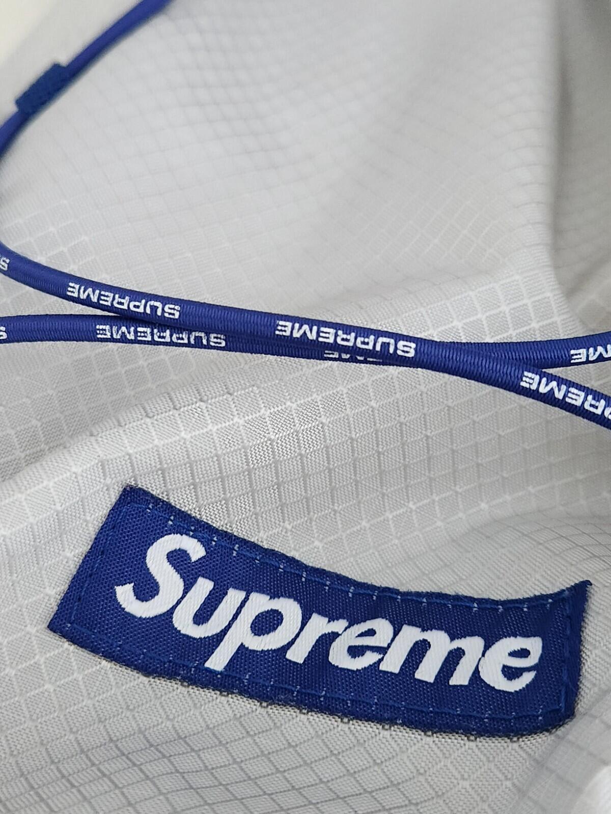 SS22 Supreme Sling Bag Silver Backpack Waist Shoulder Bag Water Resistant