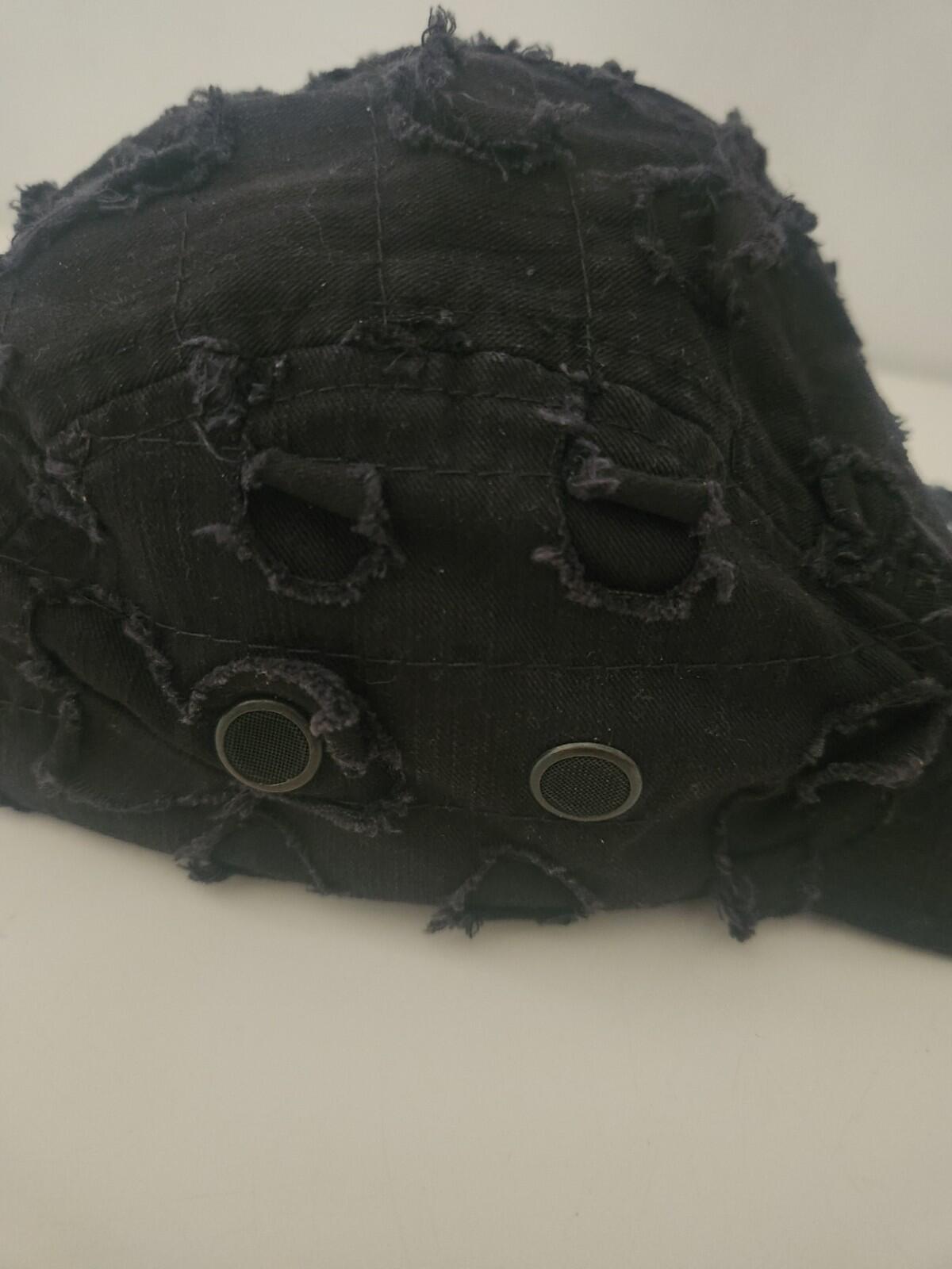 FW22 Supreme x Griffin Camp Cap Black Box logo Cotton Hat