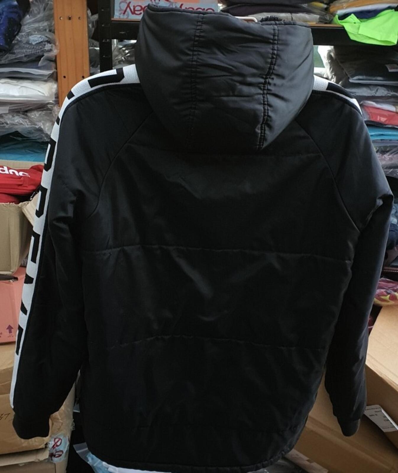 FW14 Supreme Daytona Pile Lined jacket Size M Medium black Vintage Rare 2014