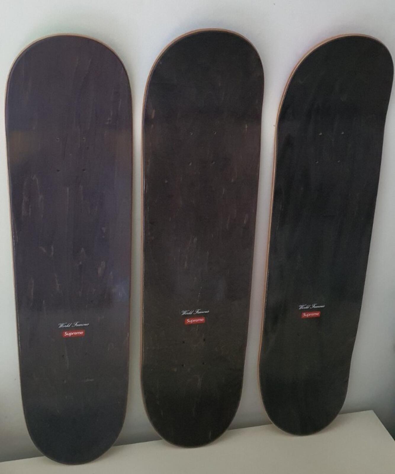FW18 Supreme F uck You Deck Set Skateboards full set 3x skate decks