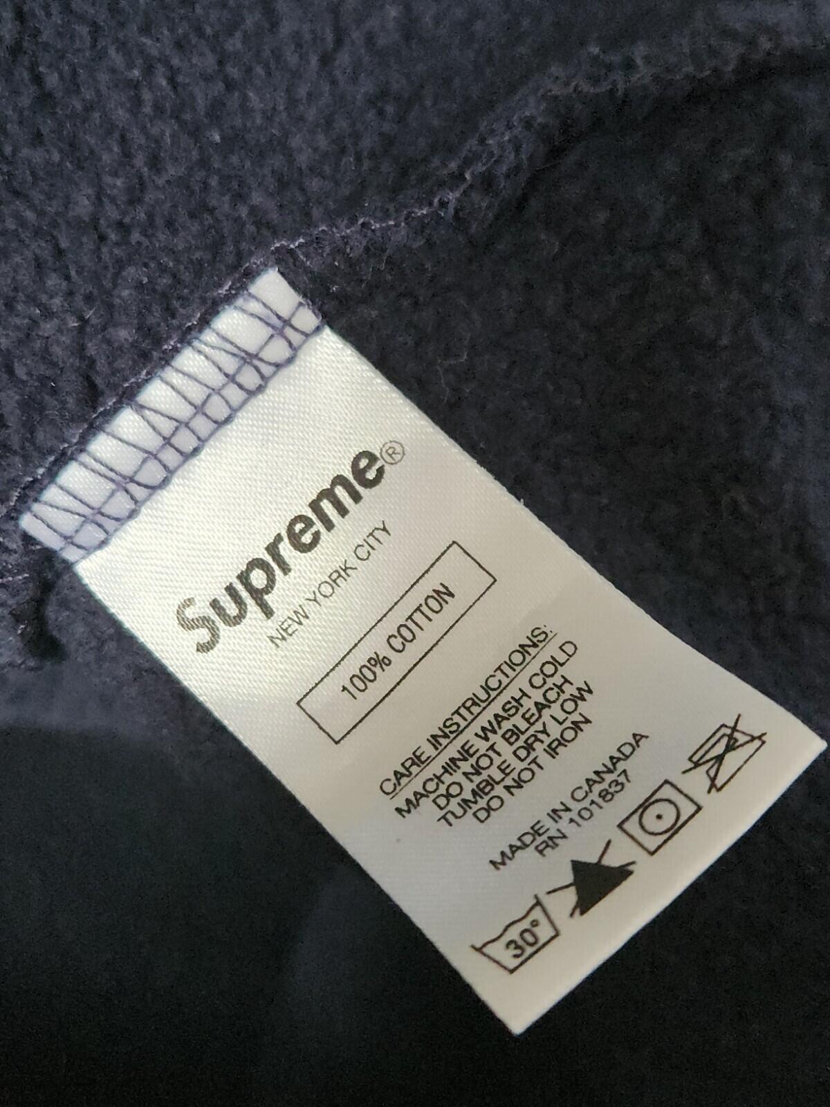 SS18 Supreme Ganesh navy crewneck size L large sweatshirt