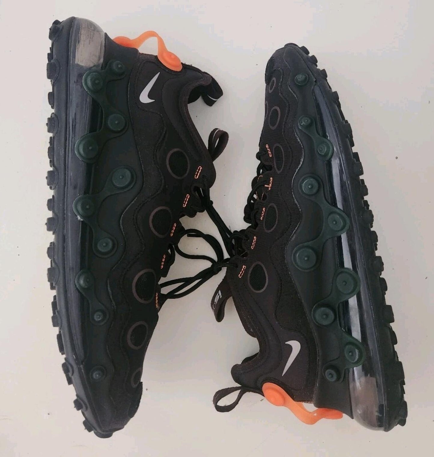 Nike Air Max 720 ISPA Black Reflect Silver trainers shoes Size US 11 UK 10 EU 45