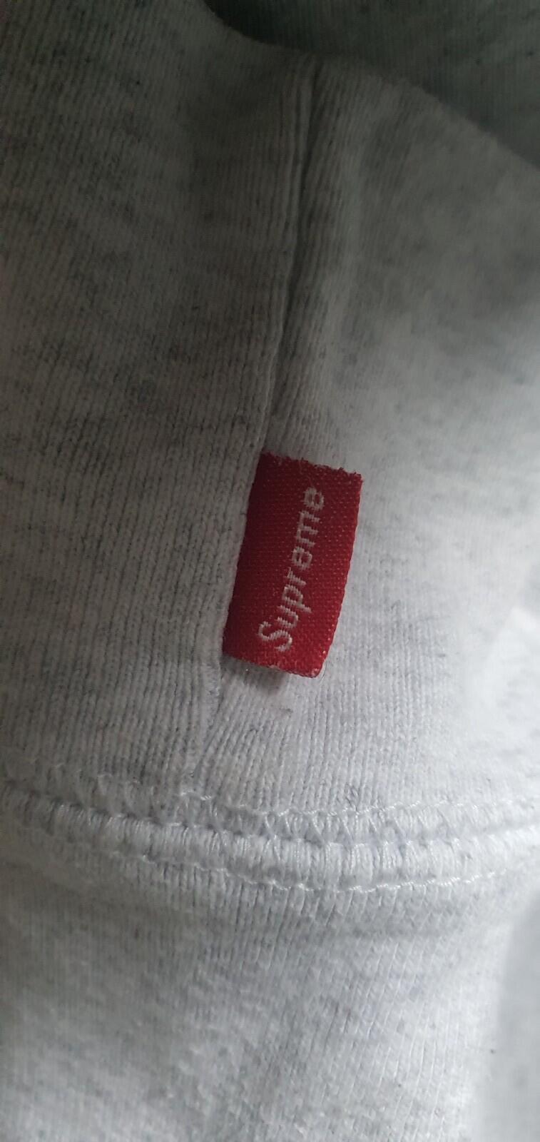 FW19 Supreme The Most Hooded Sweatshirt Heather Grey Size M