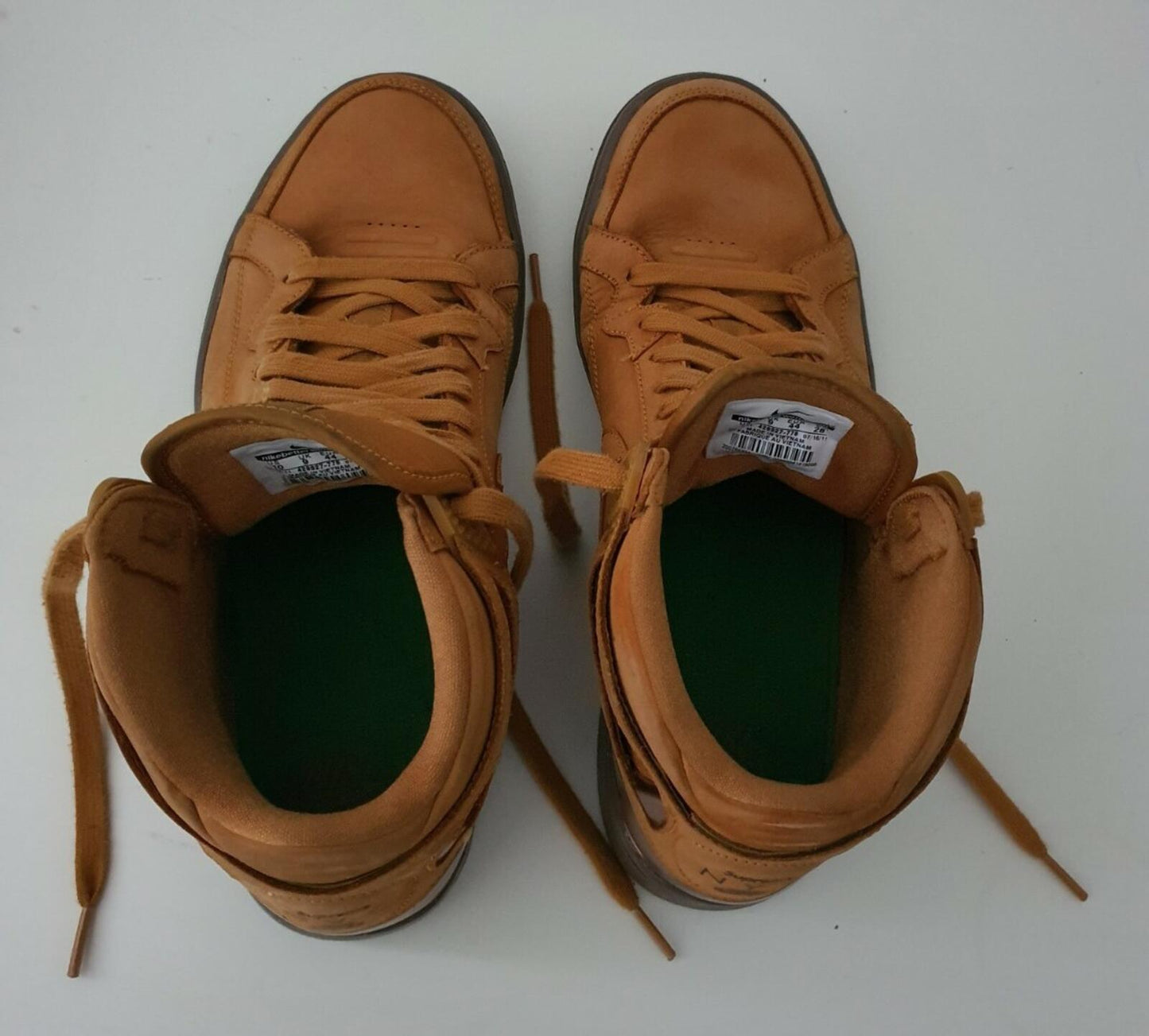 FW11 Supreme x Nike Zoom Air 94 Hi wheat US 10 UK 9 EUR 44 trainers lot  Vintage