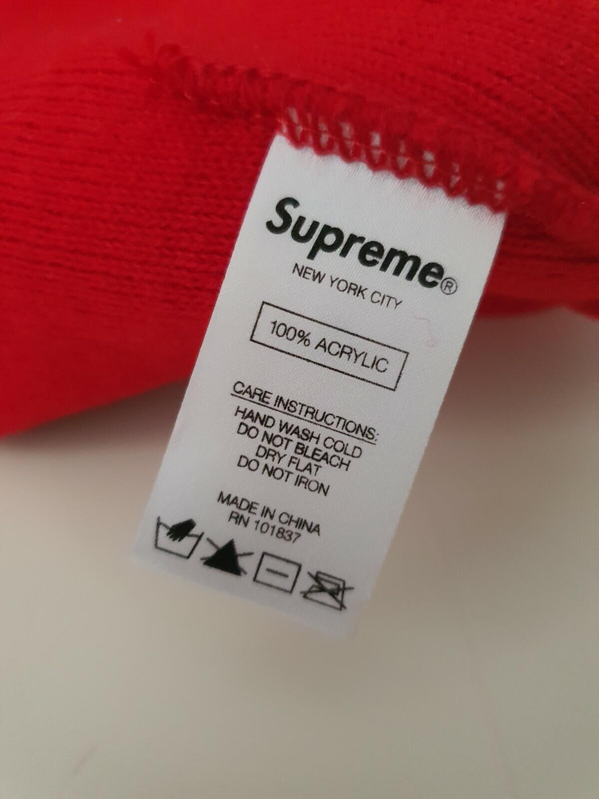 Gorro rojo Supreme Motion Logo SS20