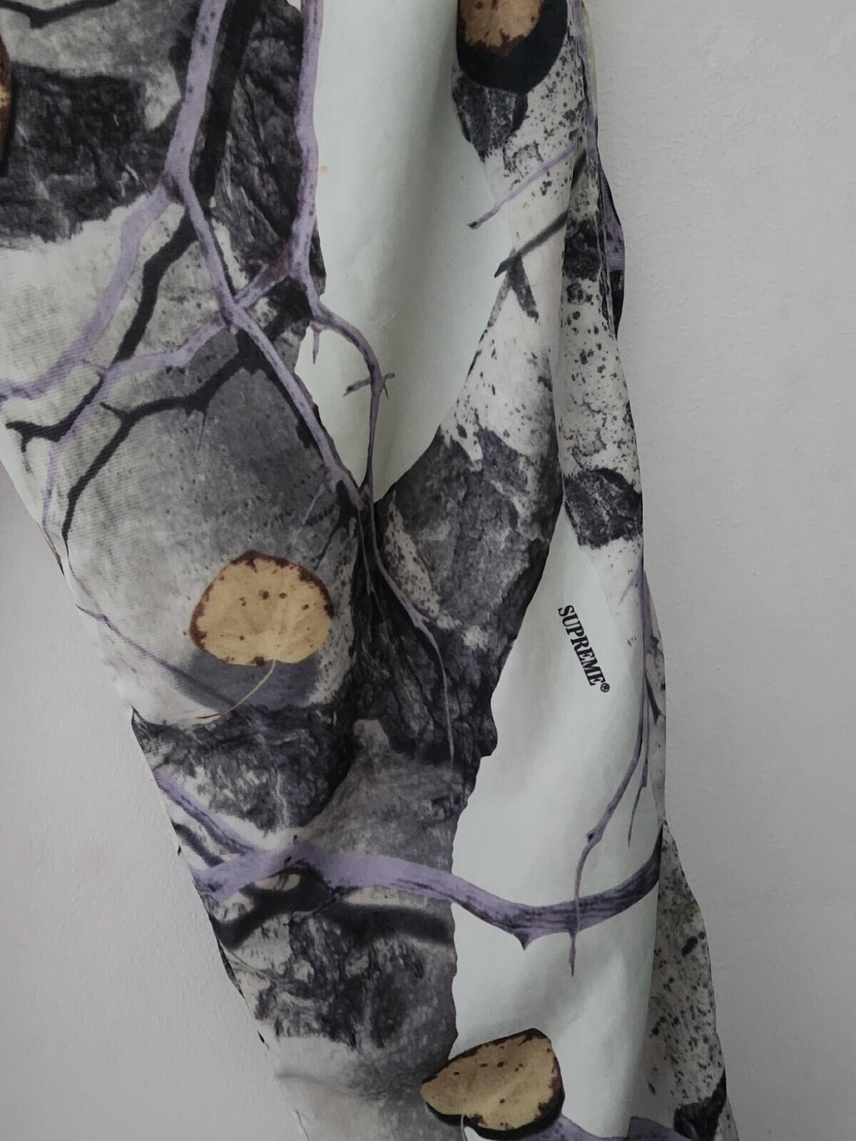 SS14 Supreme Aspen Wood Warm Up pant S White trousers pants Vintage 2014 Tree