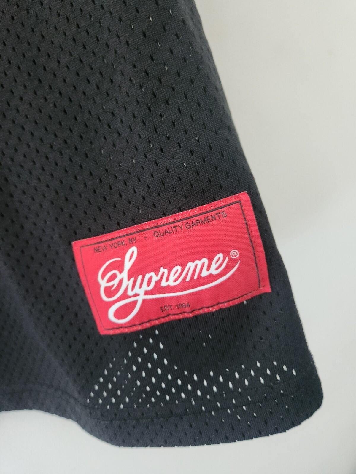 SS21 Supreme Basketball Jersey size XL tee t-shirt black Top