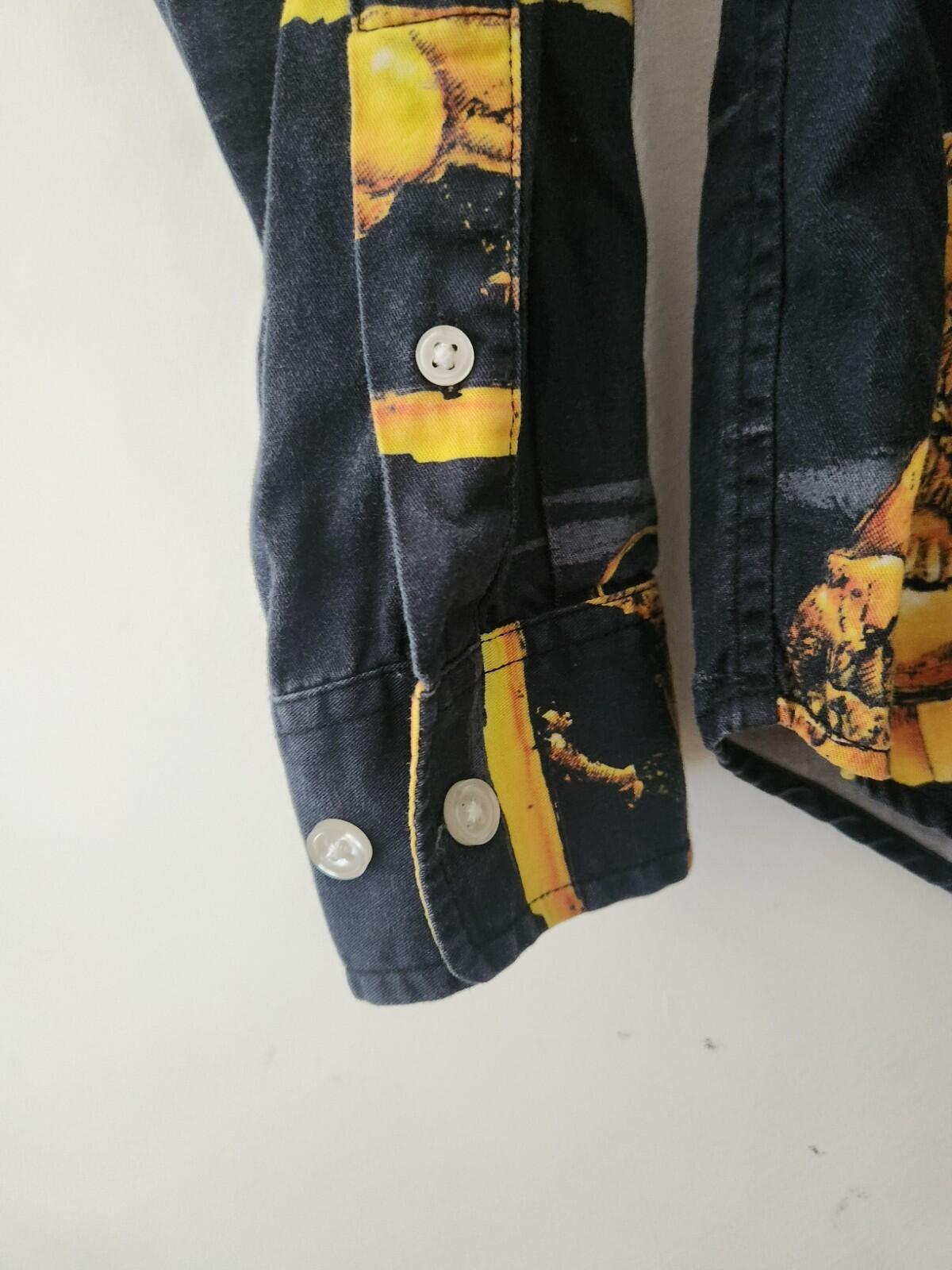 FW13 Supreme Lions shirt size M medium Button Up vintage 2014 rare  black top