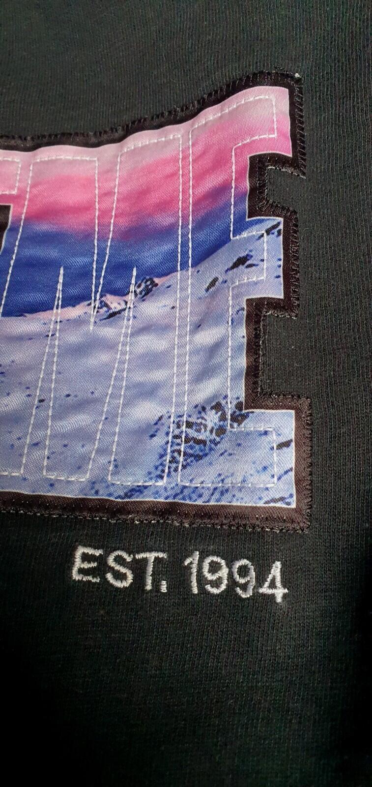 FW15 Supreme Summit L/S Top Black Size L
