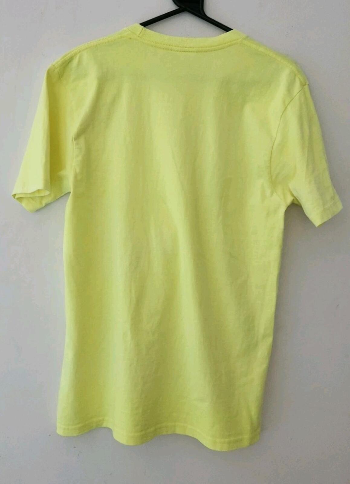 SS18 Supreme Diamonds Tee Size M Medium T-shirt Bright Yellow