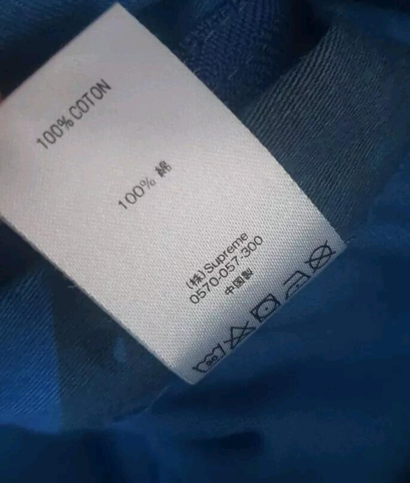 SS21 Supreme Overdyed Camo Cargo Short Blue Size 30 Small