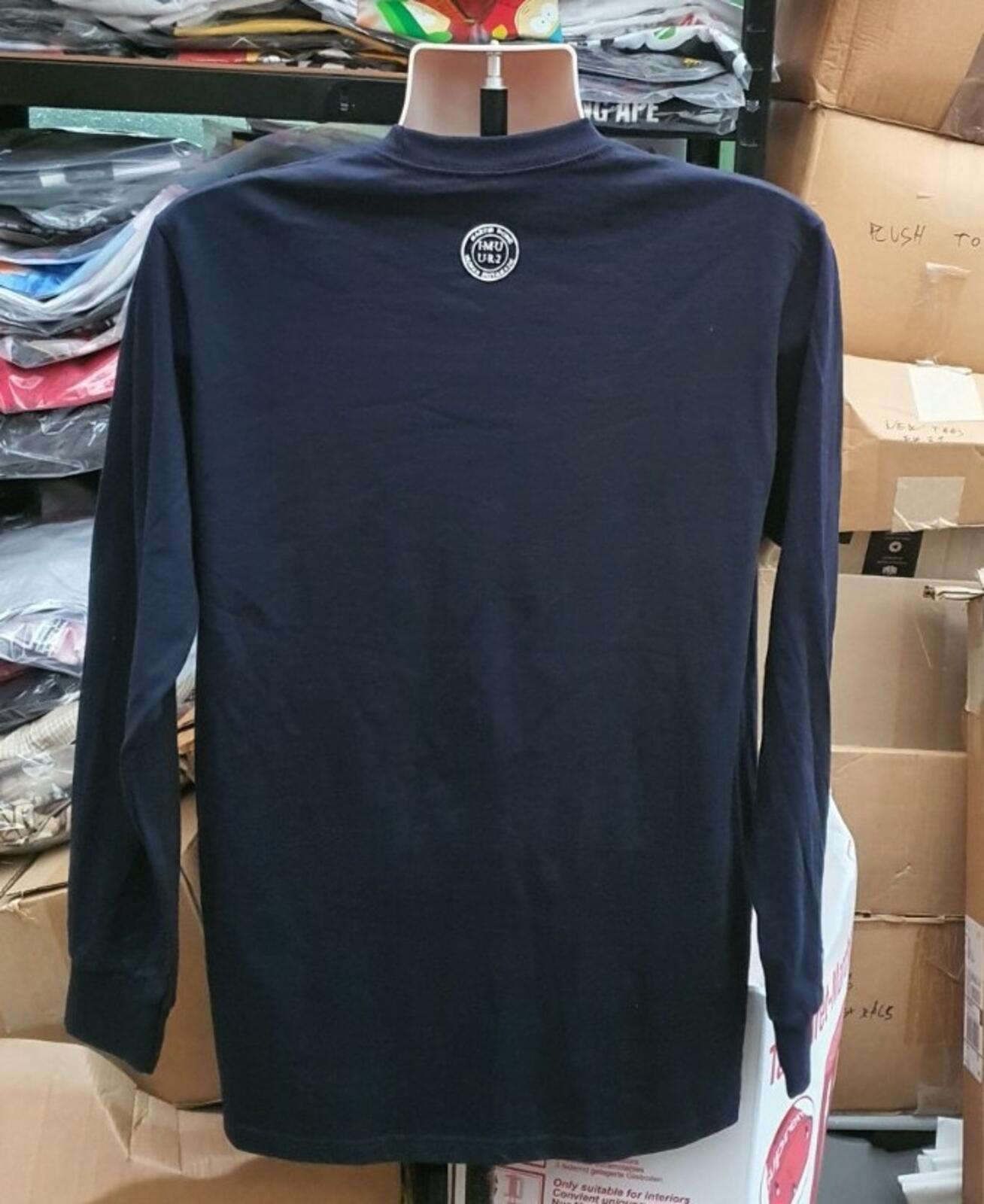 FW19 Supreme x Martin Wong Attorney Street L/S Tee Navy Size M