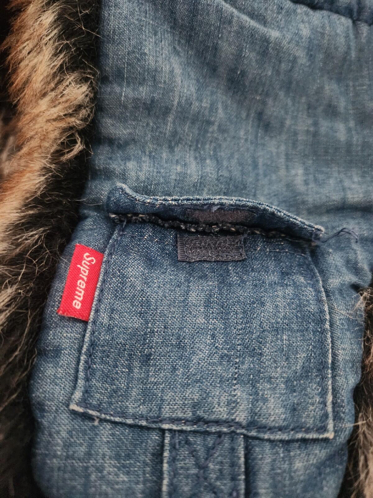 FW10 Supreme Denim Trooper Hat Blue