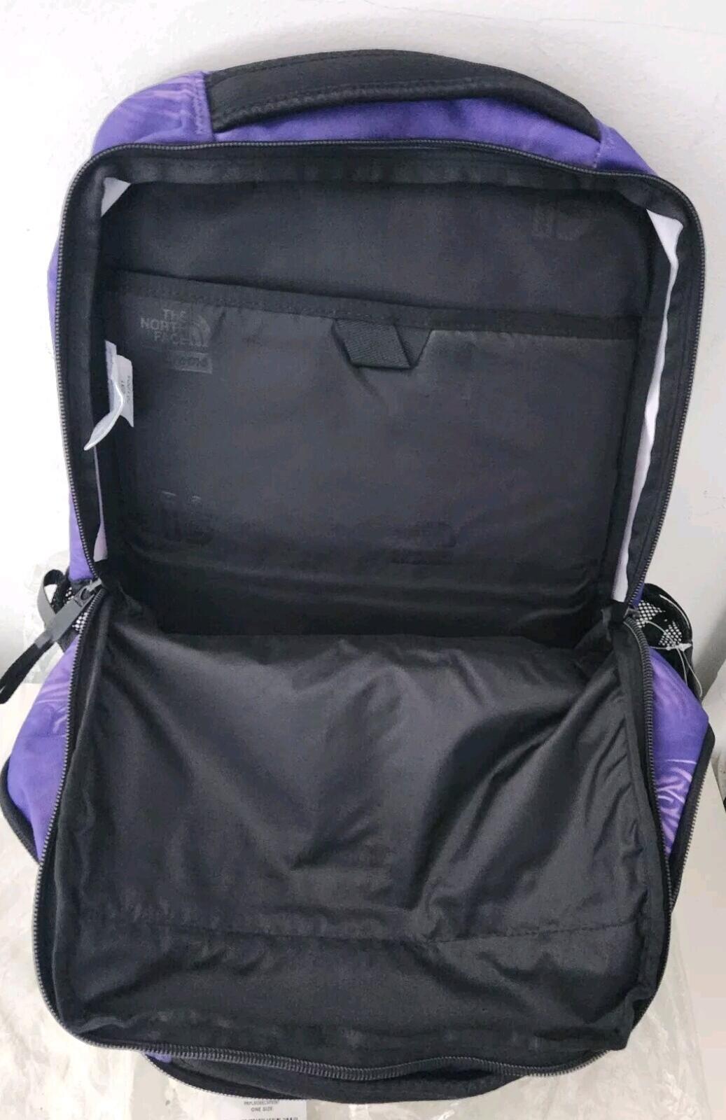 SS23 FW18 Supreme The North Face Tromple L'oeil Printed Borealis backpack Purple