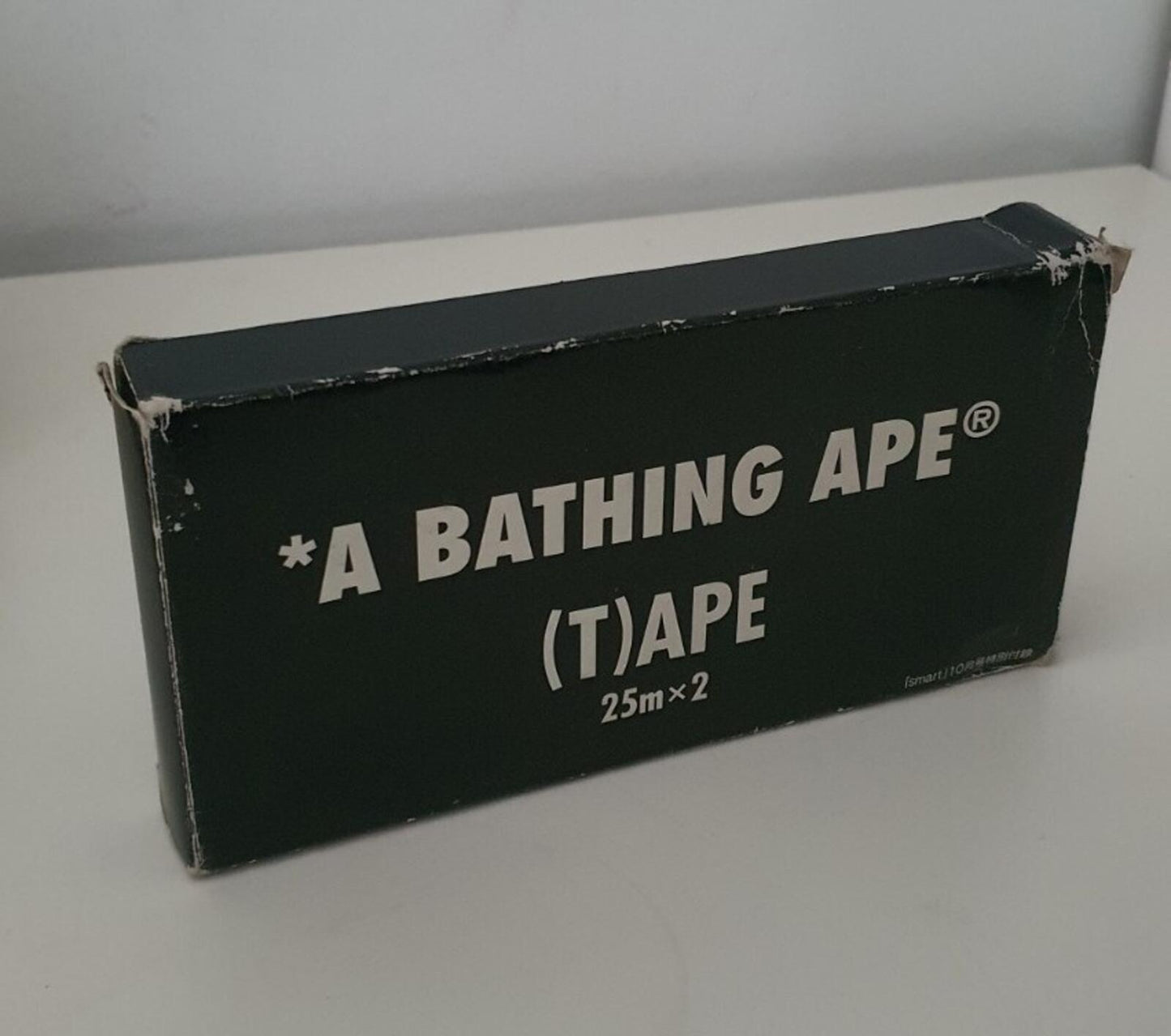 A BATHING APE camo T (APE) 2-pack 25m x 2 tape green camouflage vintage Rare