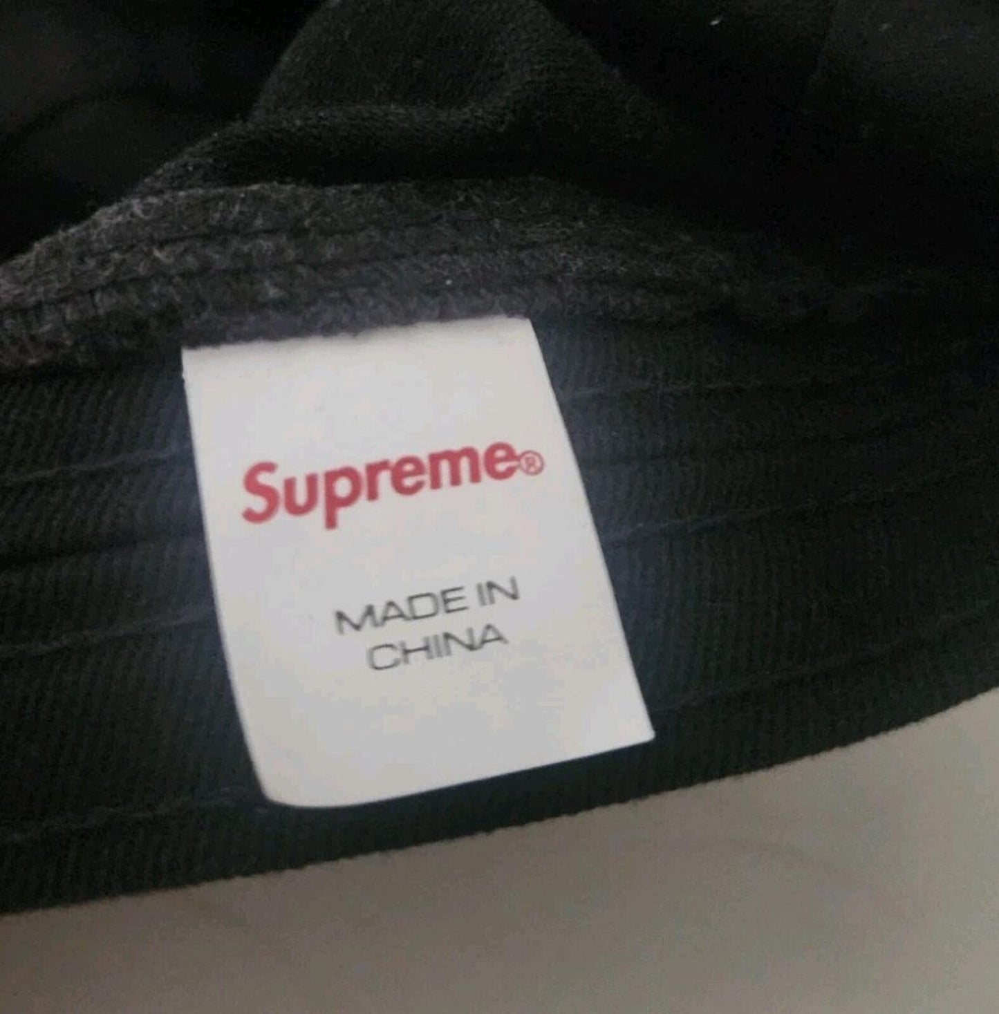 FW21 Supreme Military Camp Cap Black Box Logo Hat