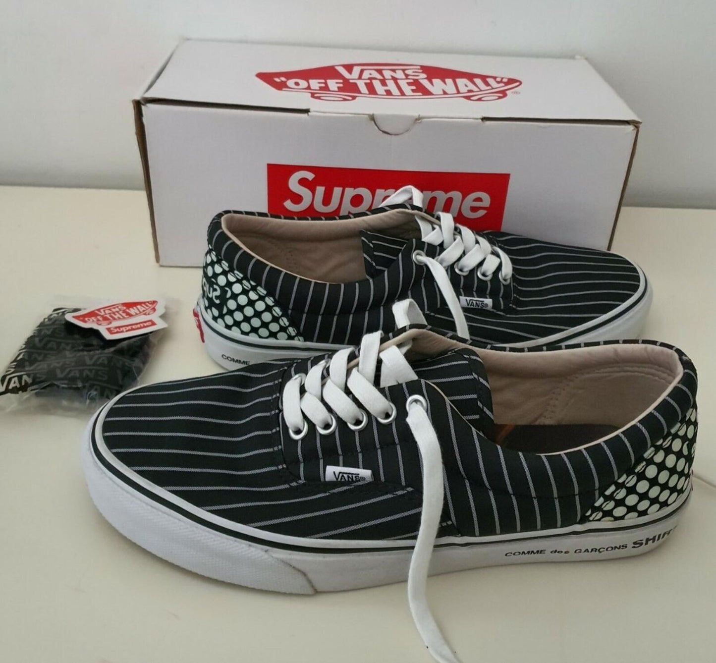 SS14 Supreme Vans Comme Des Garcons Era Classic Trainers
