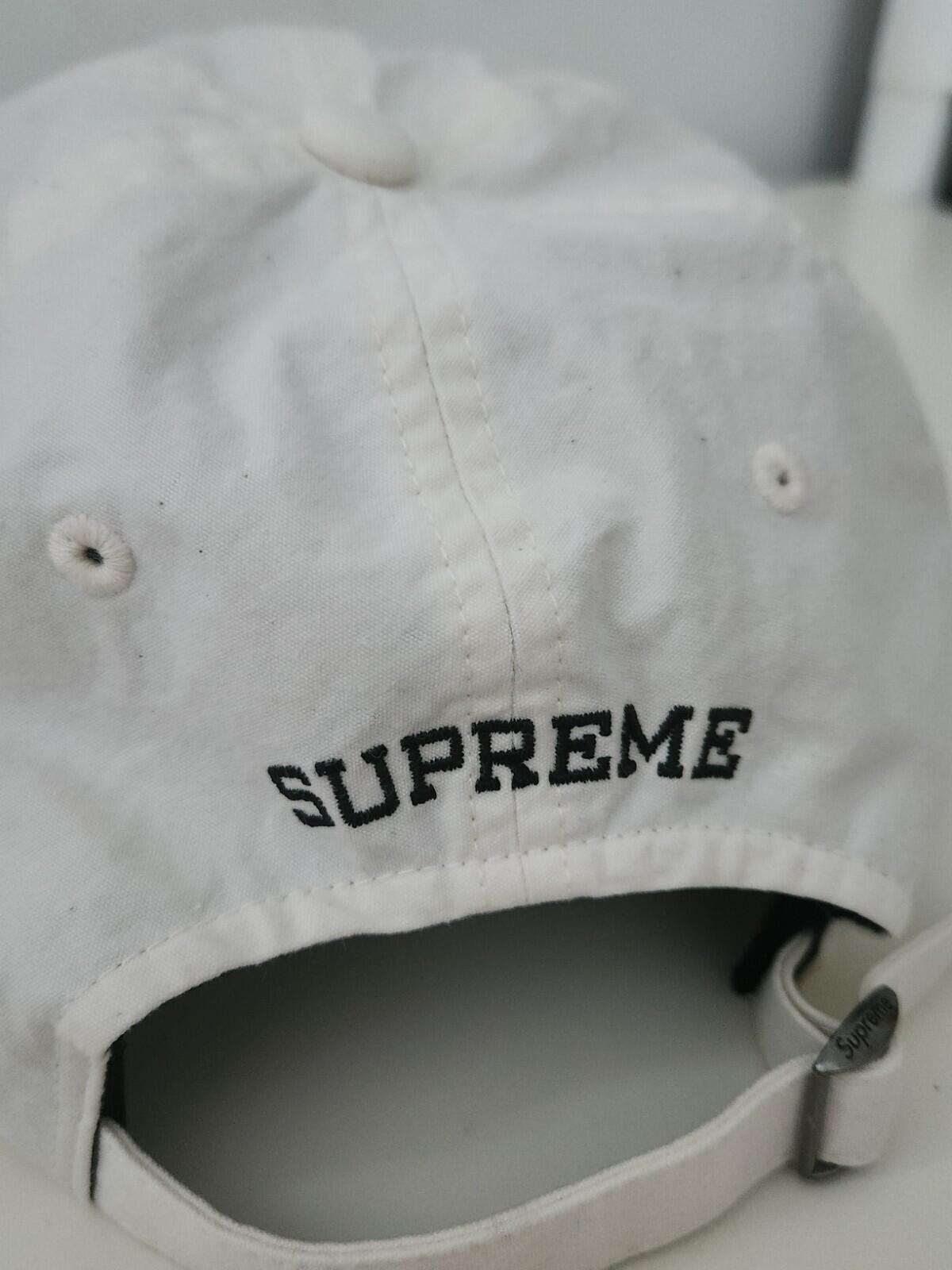 FW20 Supreme GORE-TEX S Logo 6-Panel wasserdichte atmungsaktive Natur-Mütze weiße Kappe