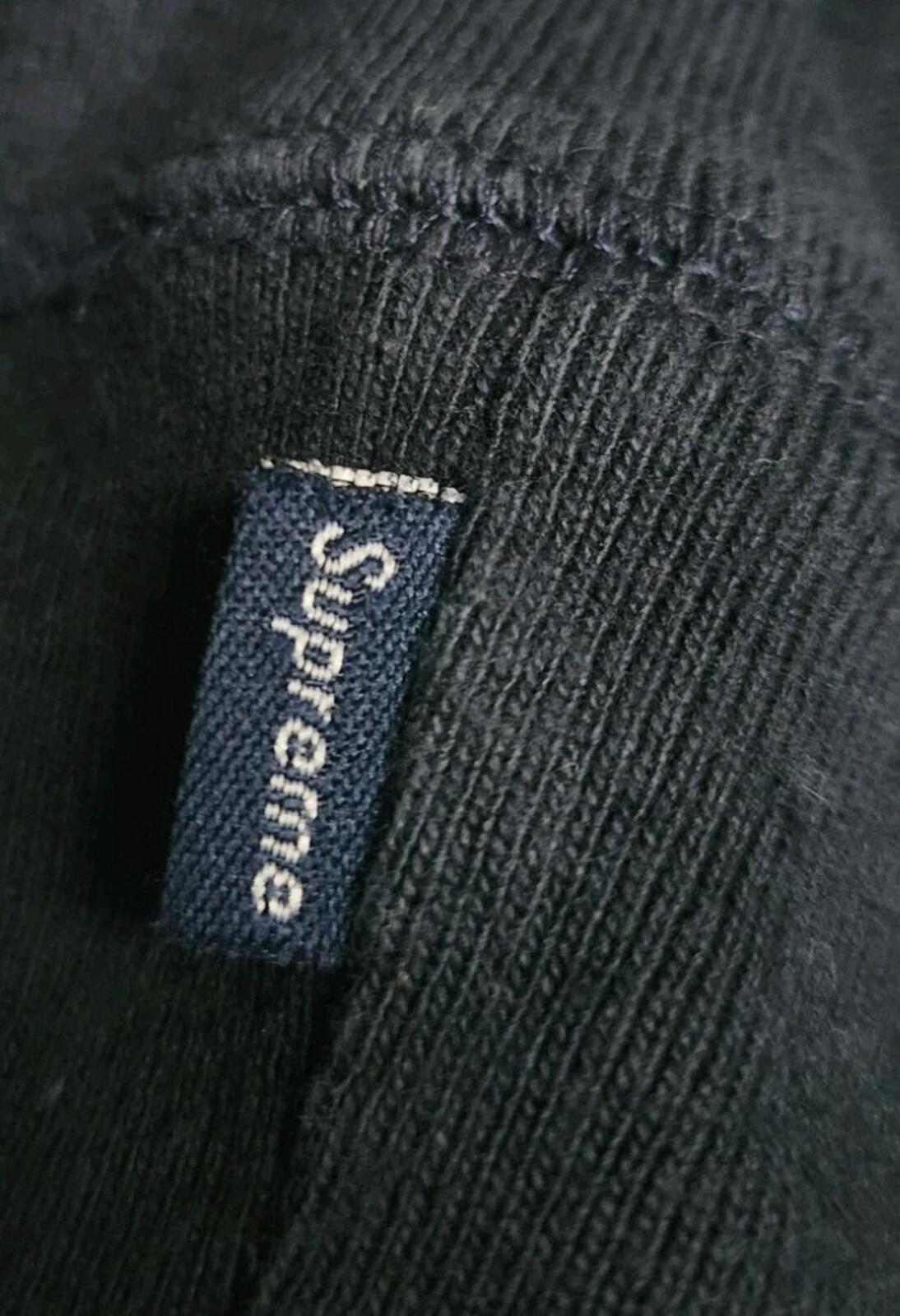 SS15 Supreme x Daniel Johnston hooded sweatshirt size M medium Vintage 2014 Navy