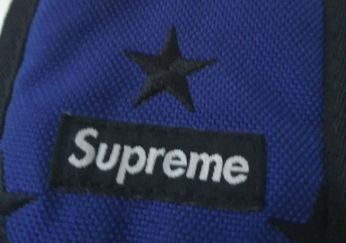 FW13 Supreme Stars digital camera bag / pouch blue cordura fabric Very Rare