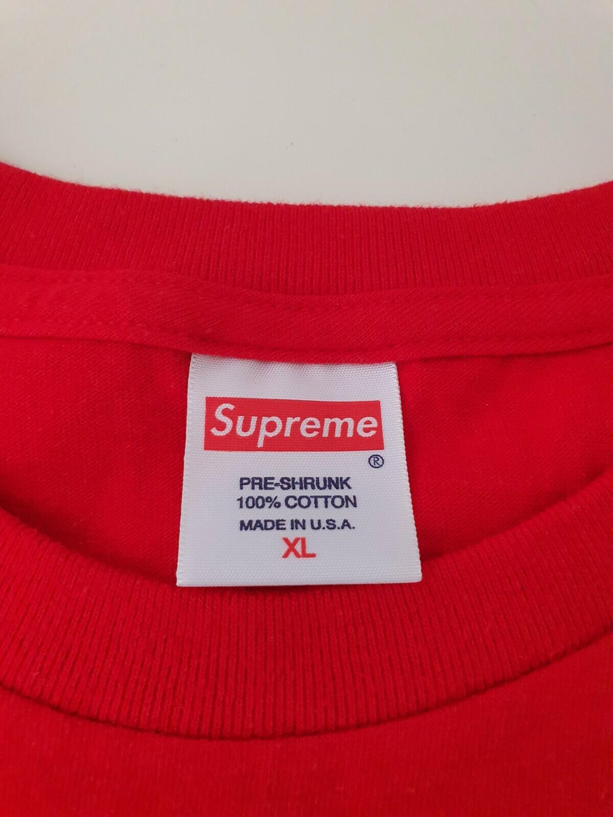 SS14 Supreme x Dead Kennedys red tee Size XL T-shirt Rare