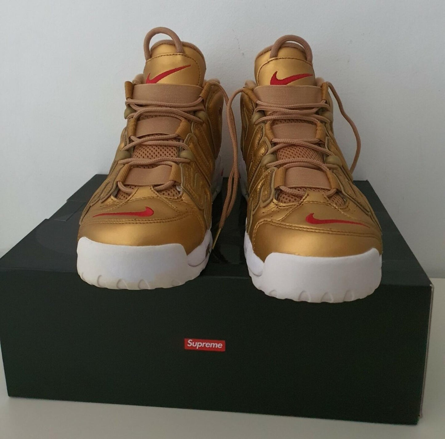 SS17 Supreme x Nike Air More Uptempo Suptempo UK 7.5 US 8.5 EUR 42 lot Trainers