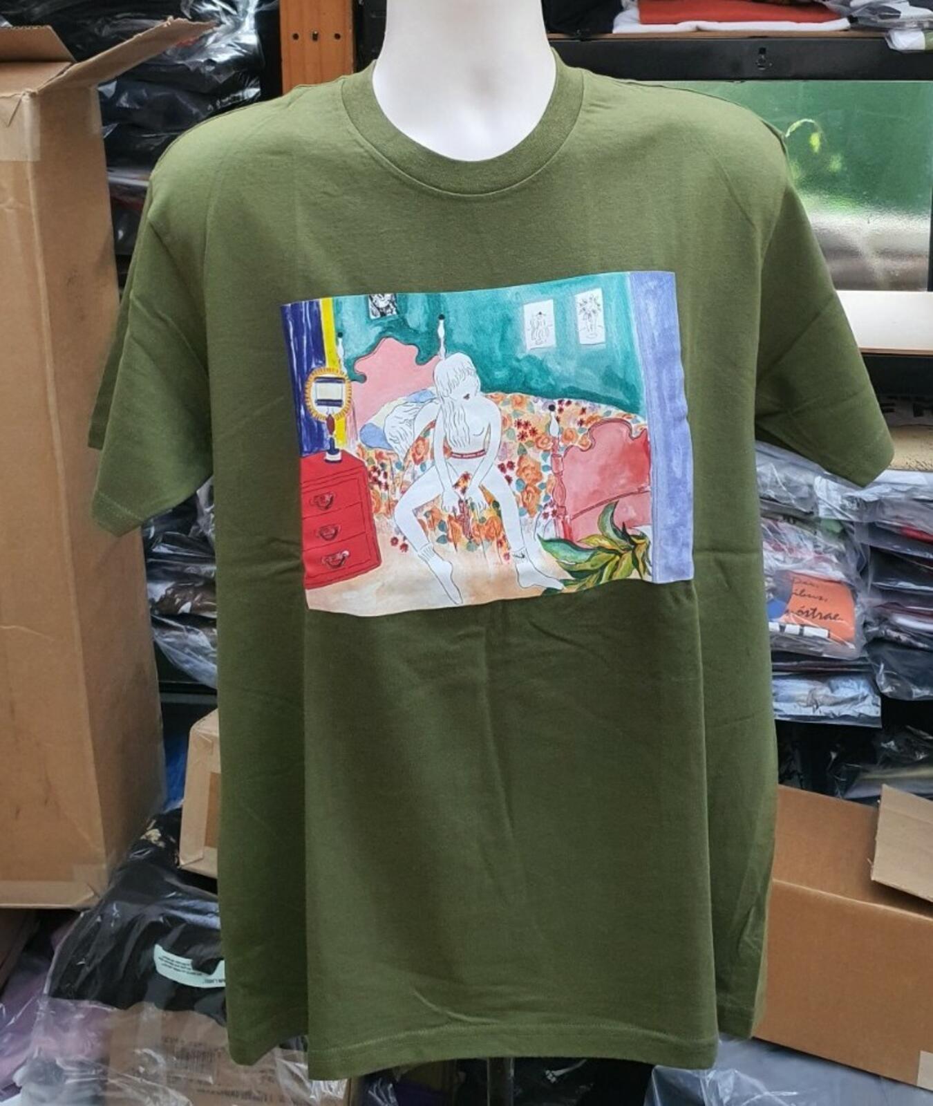 FW18 Supreme Bedroom tee Olive size M medium T-shirt New with tag