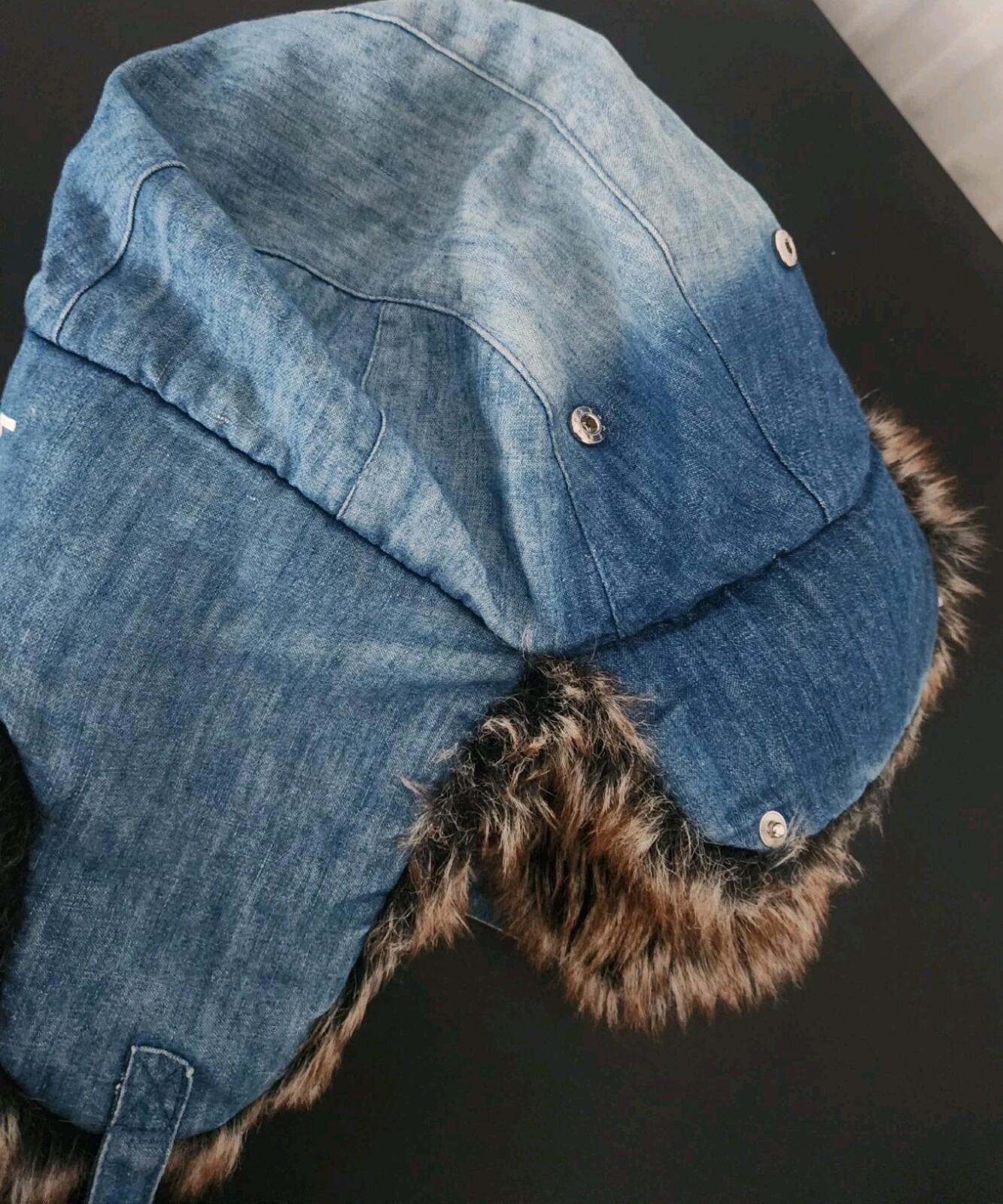 FW10 Supreme Denim Trooper Hat Blue