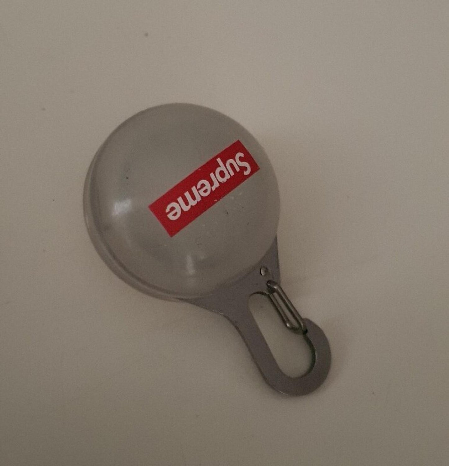 SS19 Supreme spotlight keychain LED Light Keyring Weather Resistant Accessory