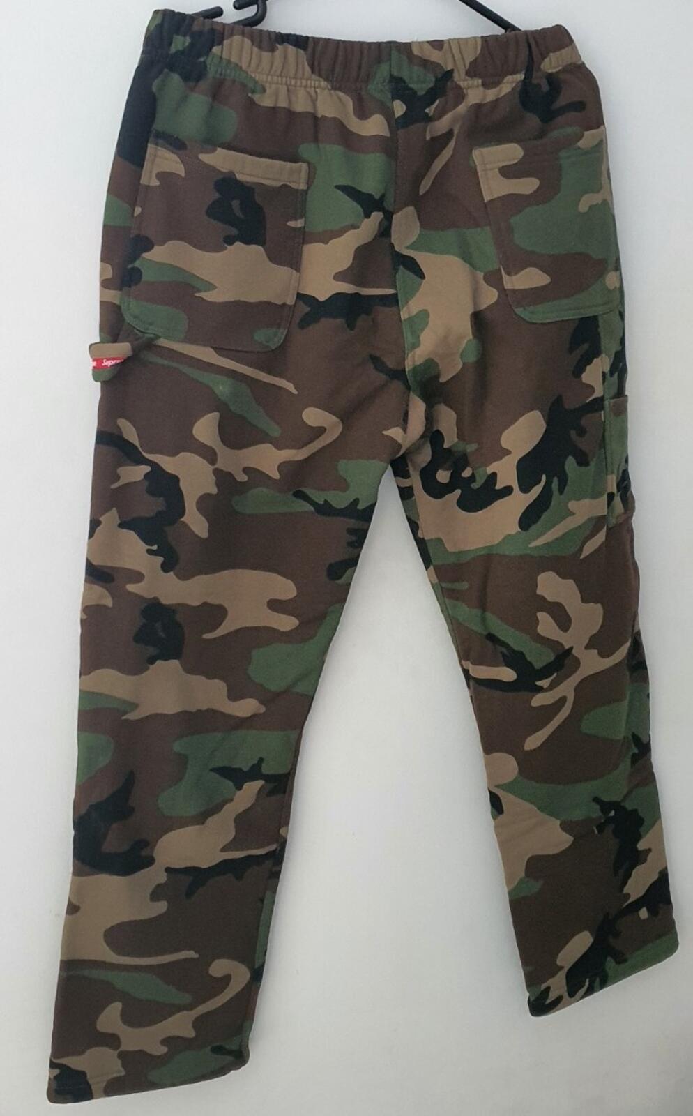 Pantalón de chándal Supreme Utility Pocket SS21 Camuflaje Woodland Talla S