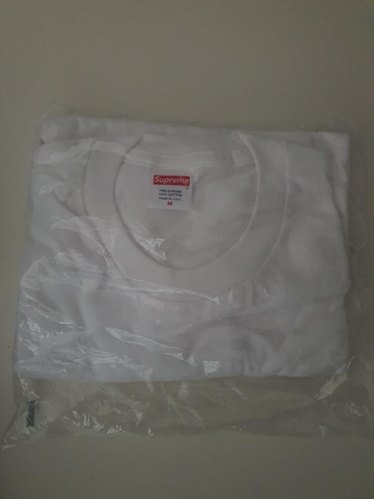 FW18 Supreme Cat In The Hat Tee White Size M