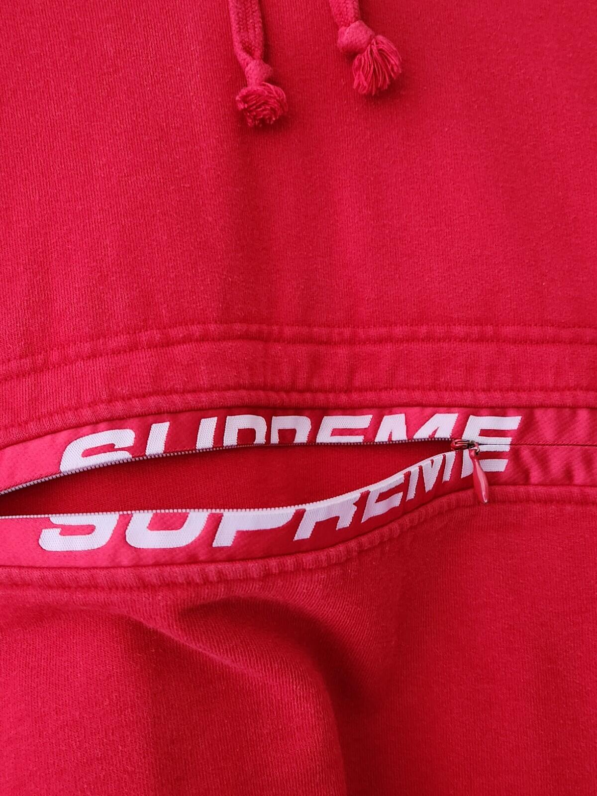 SS19 Supreme Zip Pouch Kapuzenpullover Größe M Hoodie Pullover