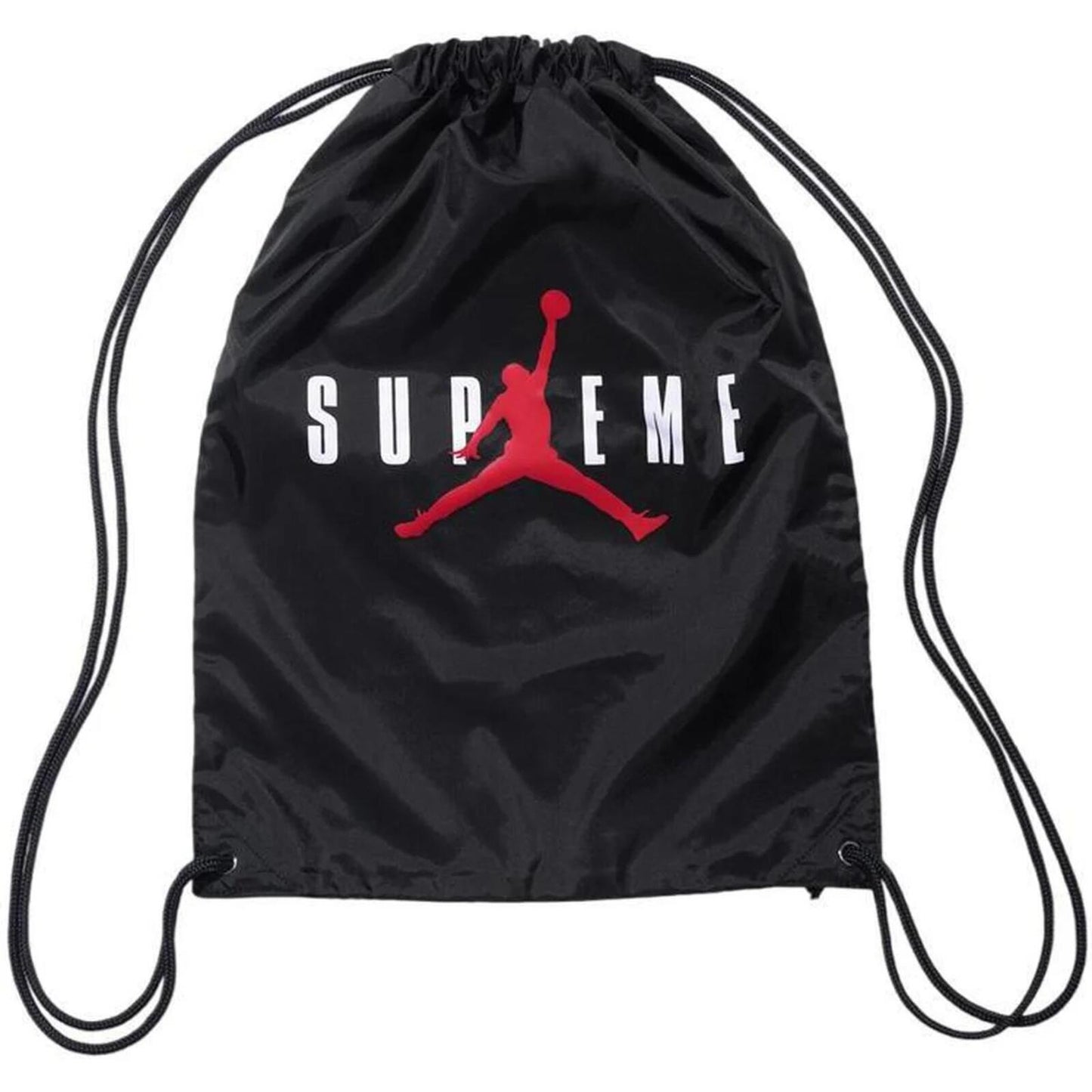 FW24 Supreme x Jordan Drawstring Bag Backpack Black