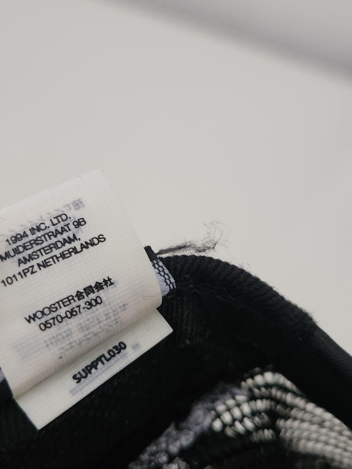 SS23 Supreme Box Logo Mesh Back New Era Hat size 7 1/4 black cap snapback
