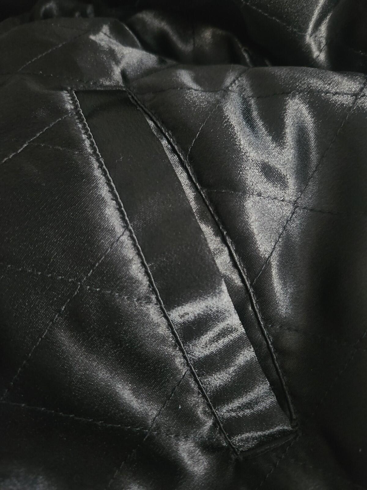 FW15 Supreme Faux Fur Jacket Black Black Vintage 2015 Coat Size M Medium