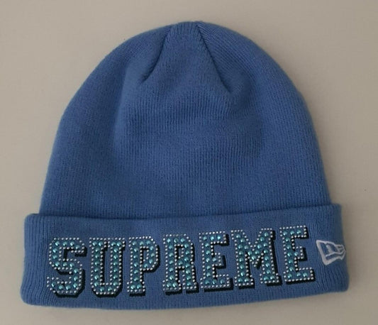 Gorro SS20 Supreme New Era Germs azul claro