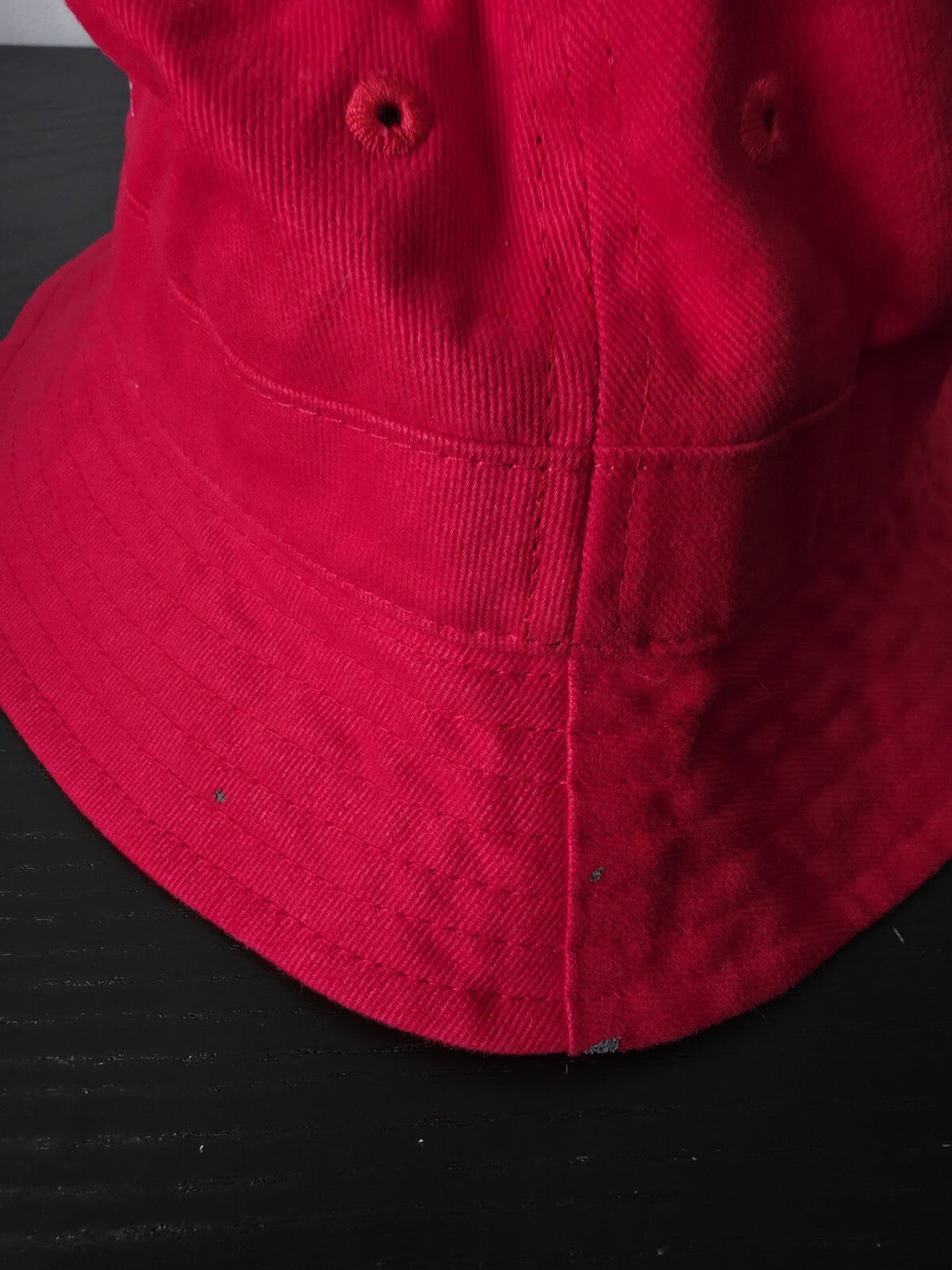 SS14 Supreme Classic Logo Crusher Hat Red Size S/M