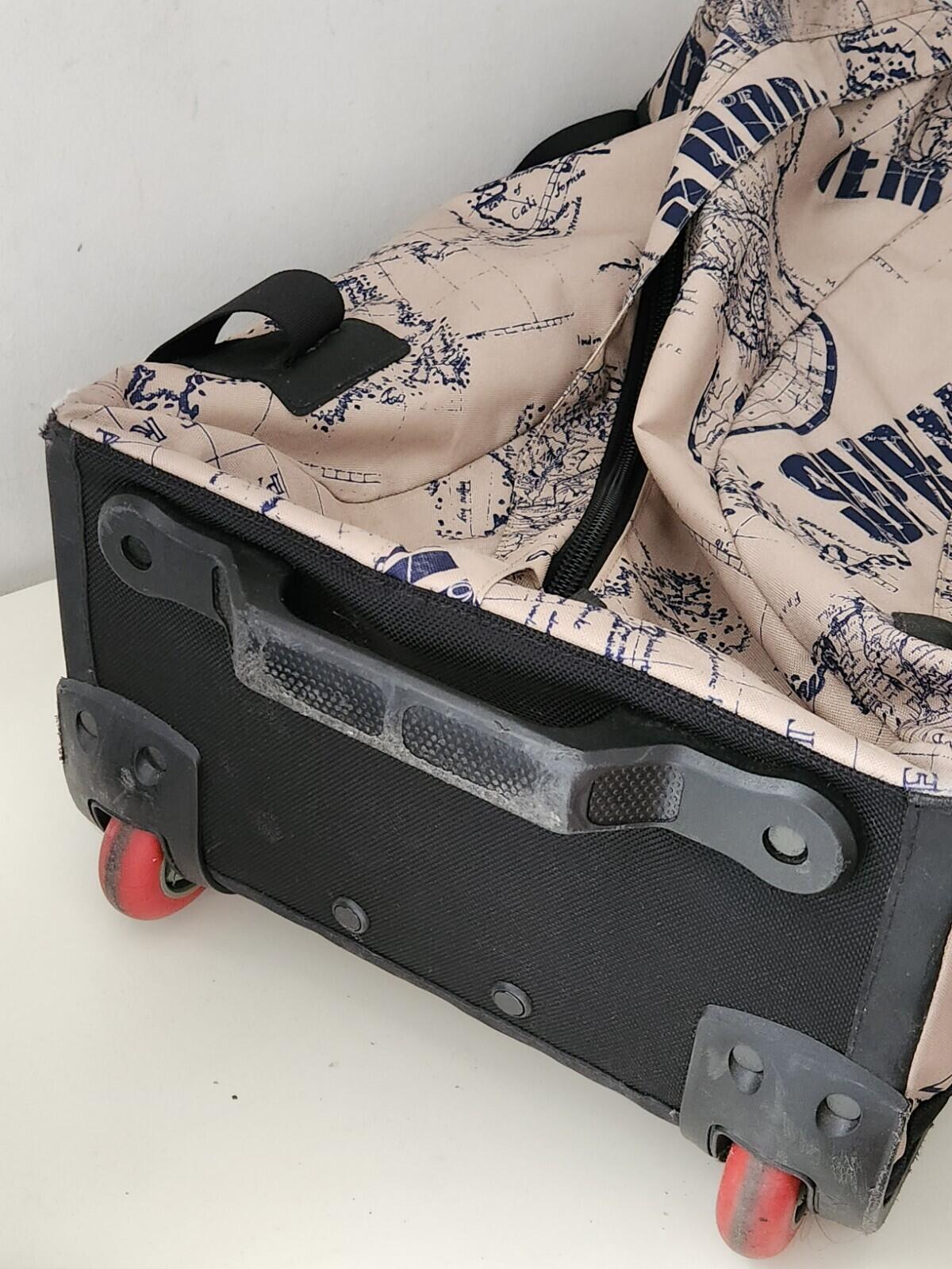 SS12 Supreme x The North Face Wayfinder 25 Rolling Bag Rare Vintage 2012 Duffle