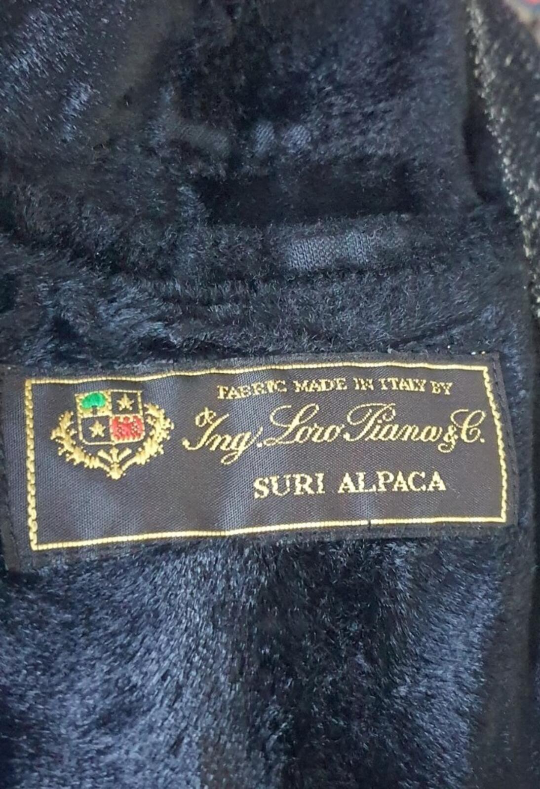 FW18 Supreme Wool Trench Coat Suri Alpaca Loro Piana RRP $648 Herringbone Size S