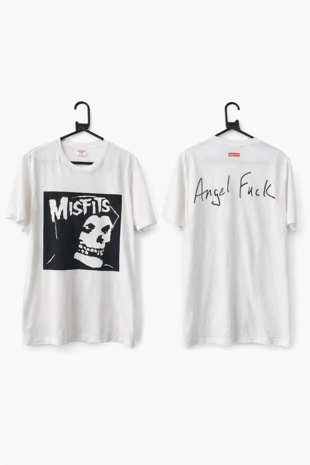 SS13 Supreme x Misfits Angel F uck Tee White Size S