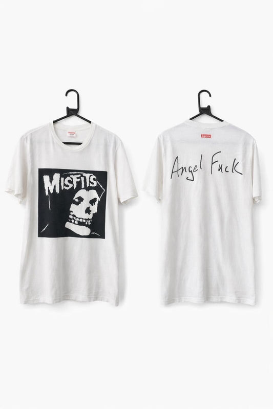 SS13 Supreme x Misfits Angel F uck Tee White Größe S