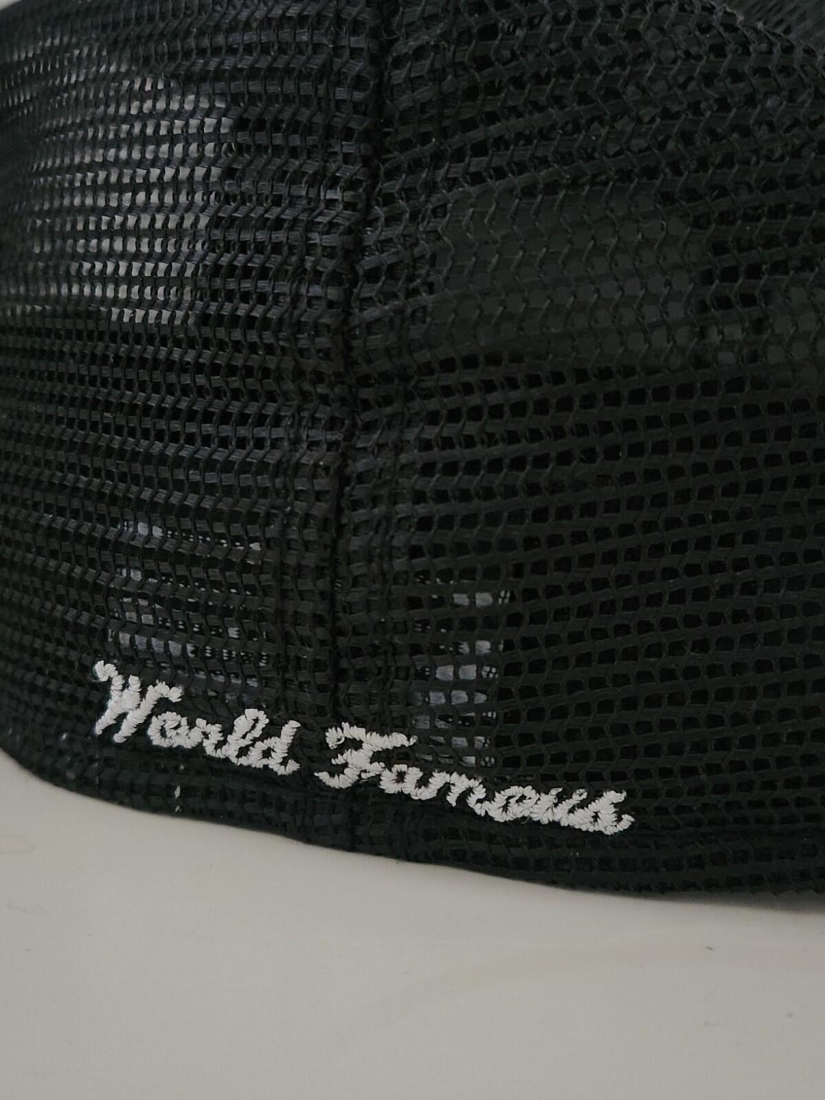 SS23 Supreme Box Logo Mesh Back New Era Hat size 7 1/4 black cap snapback