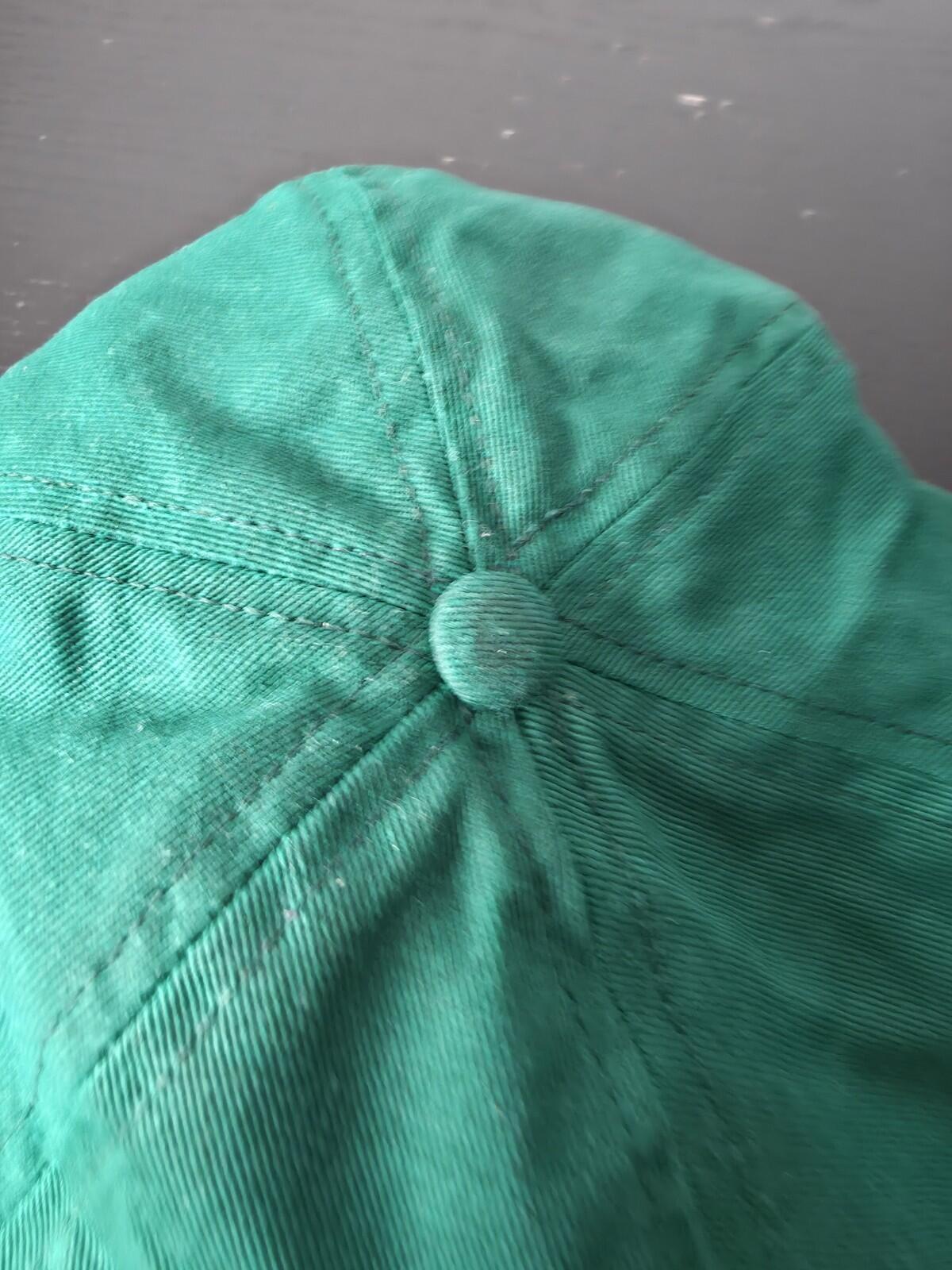 FW12 Supreme Waxed Ear Flap Cap Green Size S/M