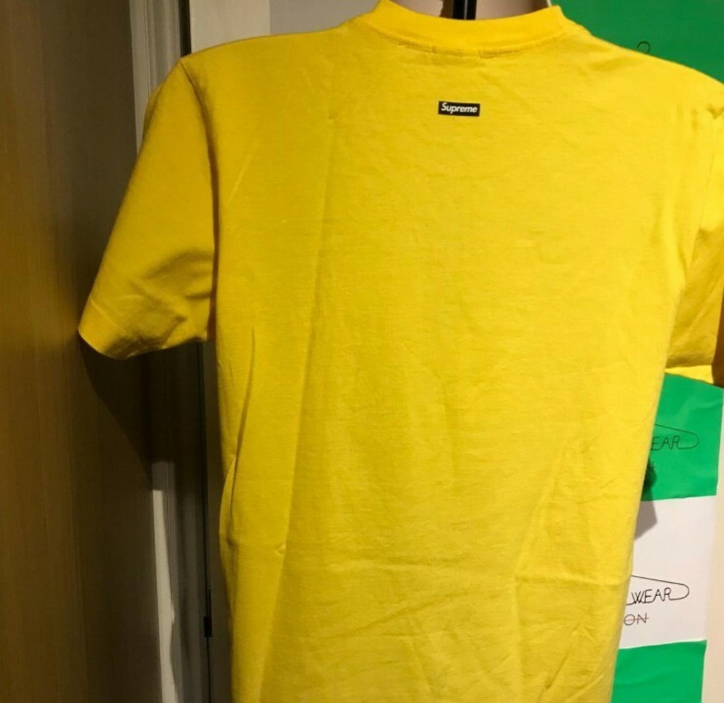 SS17 Supreme Michael Jackson Tee Yellow Tee M