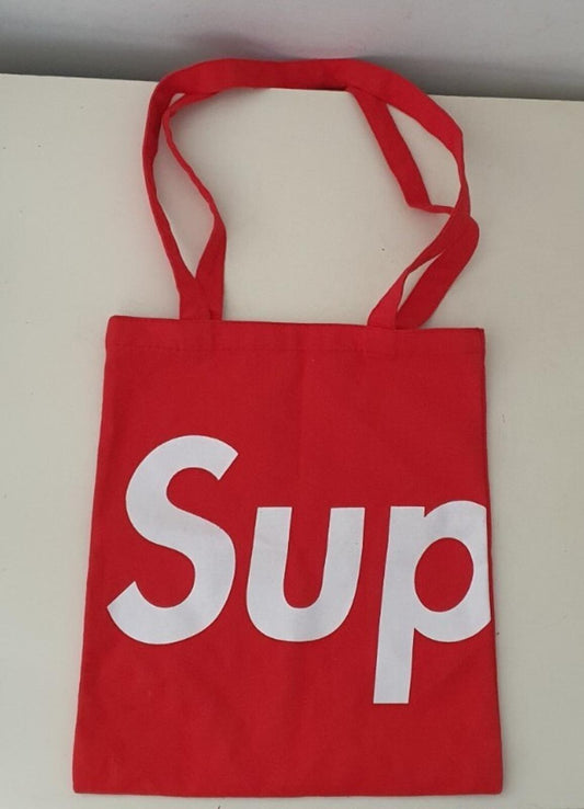 2009 Supreme Tragetasche rot SUP Tasche vintage Sehr selten