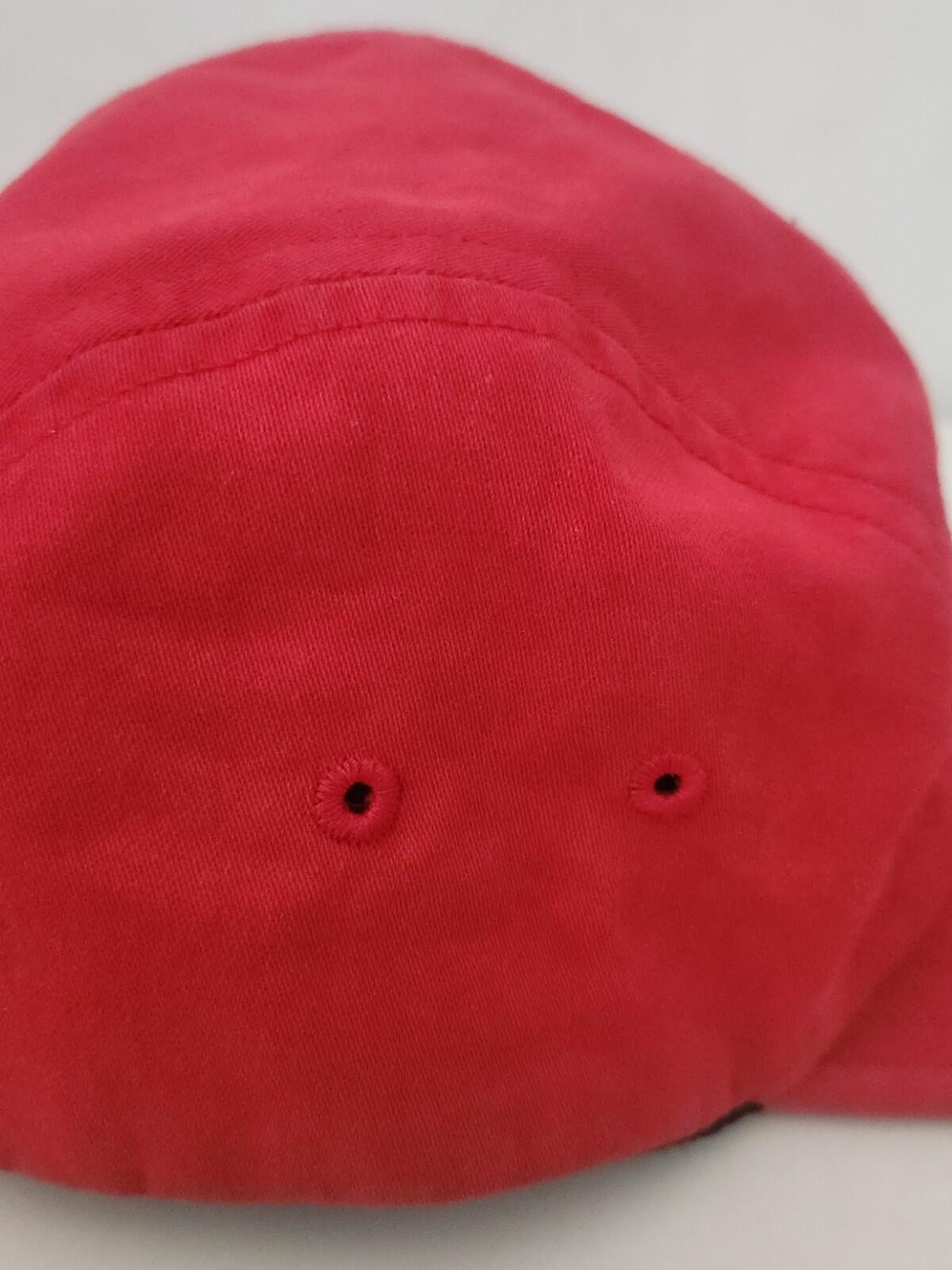 SS19 Supreme Military Camp Cap Hat Red