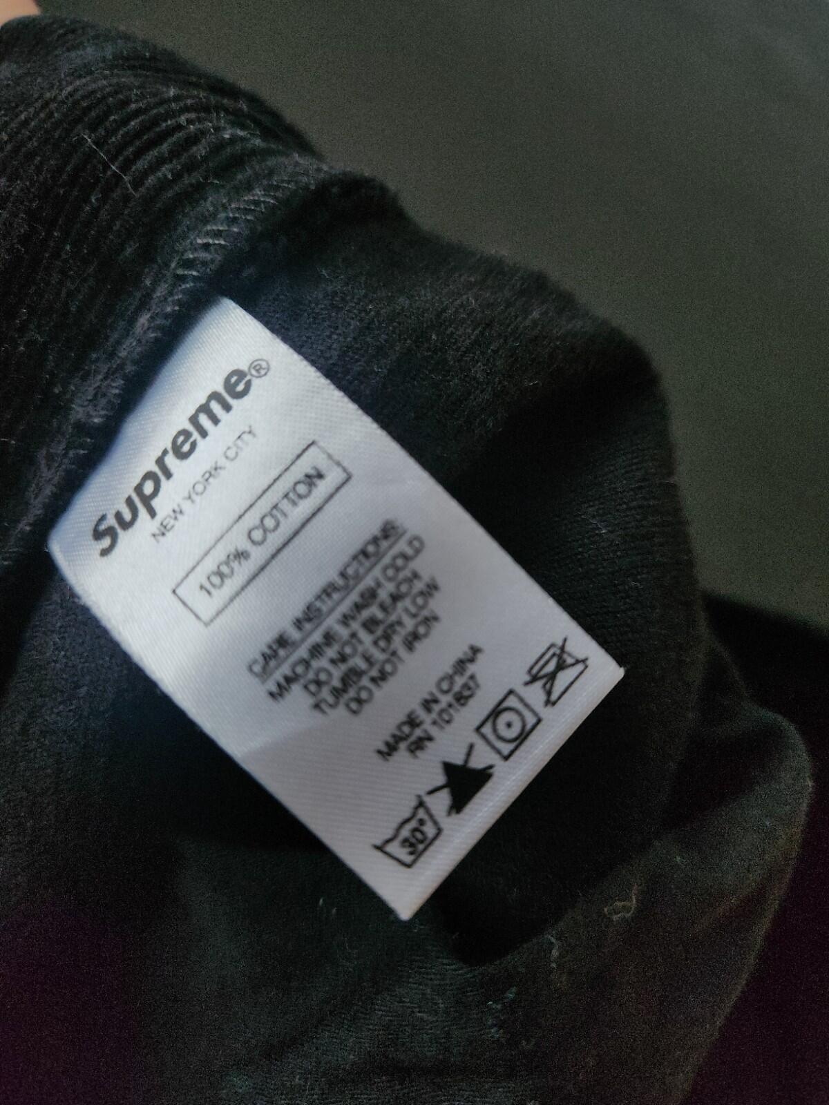 FW18 Supreme Corduroy Painter Pant Black W32 L32 Gonz